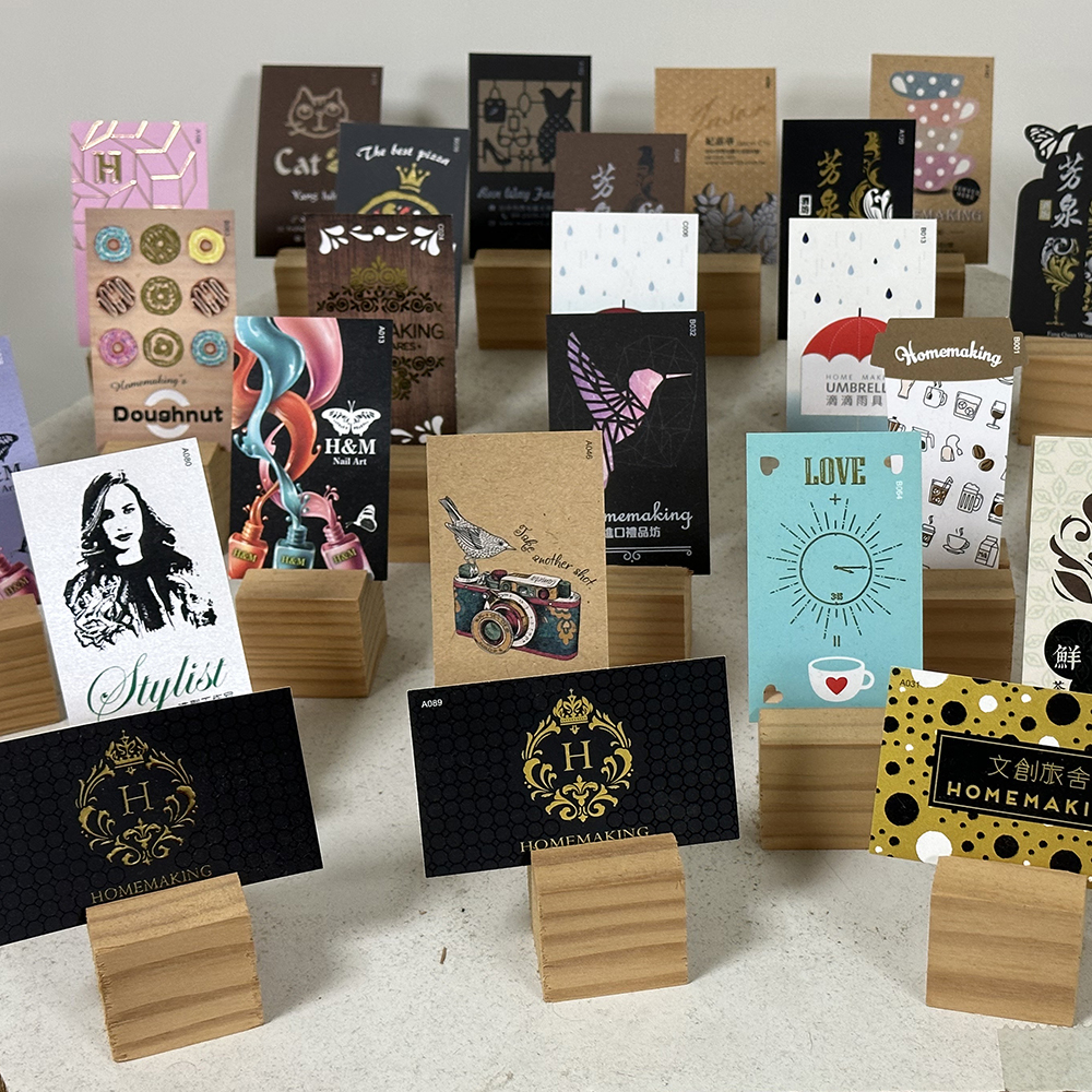 名片、店卡、個性化名片、會員卡、集點卡、產品說明卡、保證卡、吊牌等。